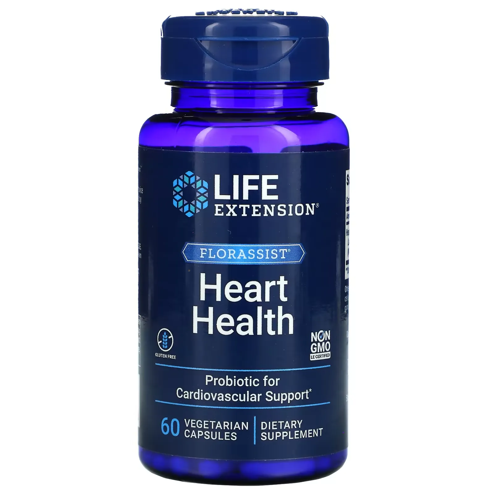 FLORASSIST Heart Health, 60 Vegetarian Capsules