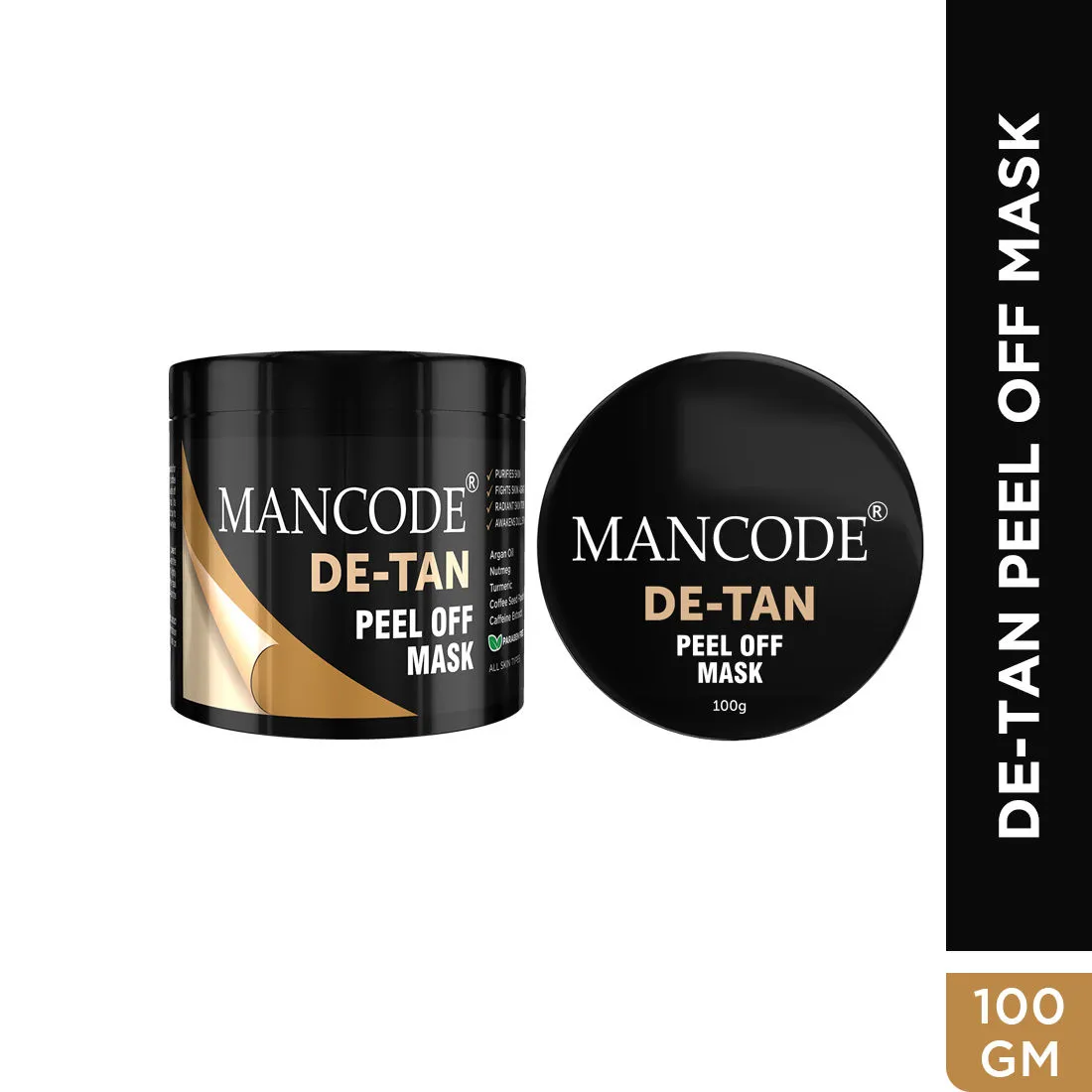 ManCode De-tan Peel Off Mask