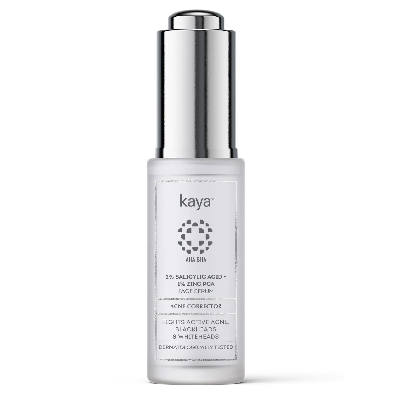 Kaya 2% Salycilic Acid, + 1% Zinc PCA Face Serum, Acne Corrector