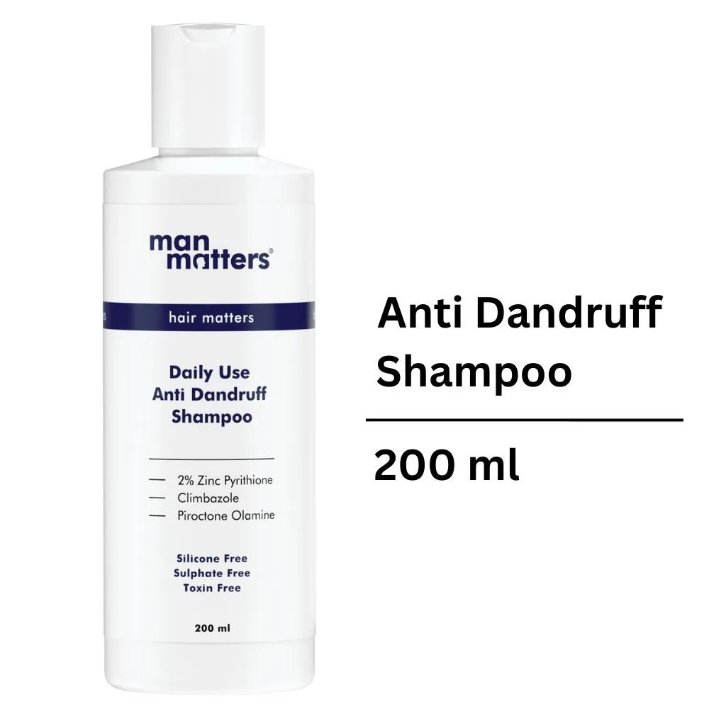 Man Matters Daily Use Anti Dandruff Shampoo For Men