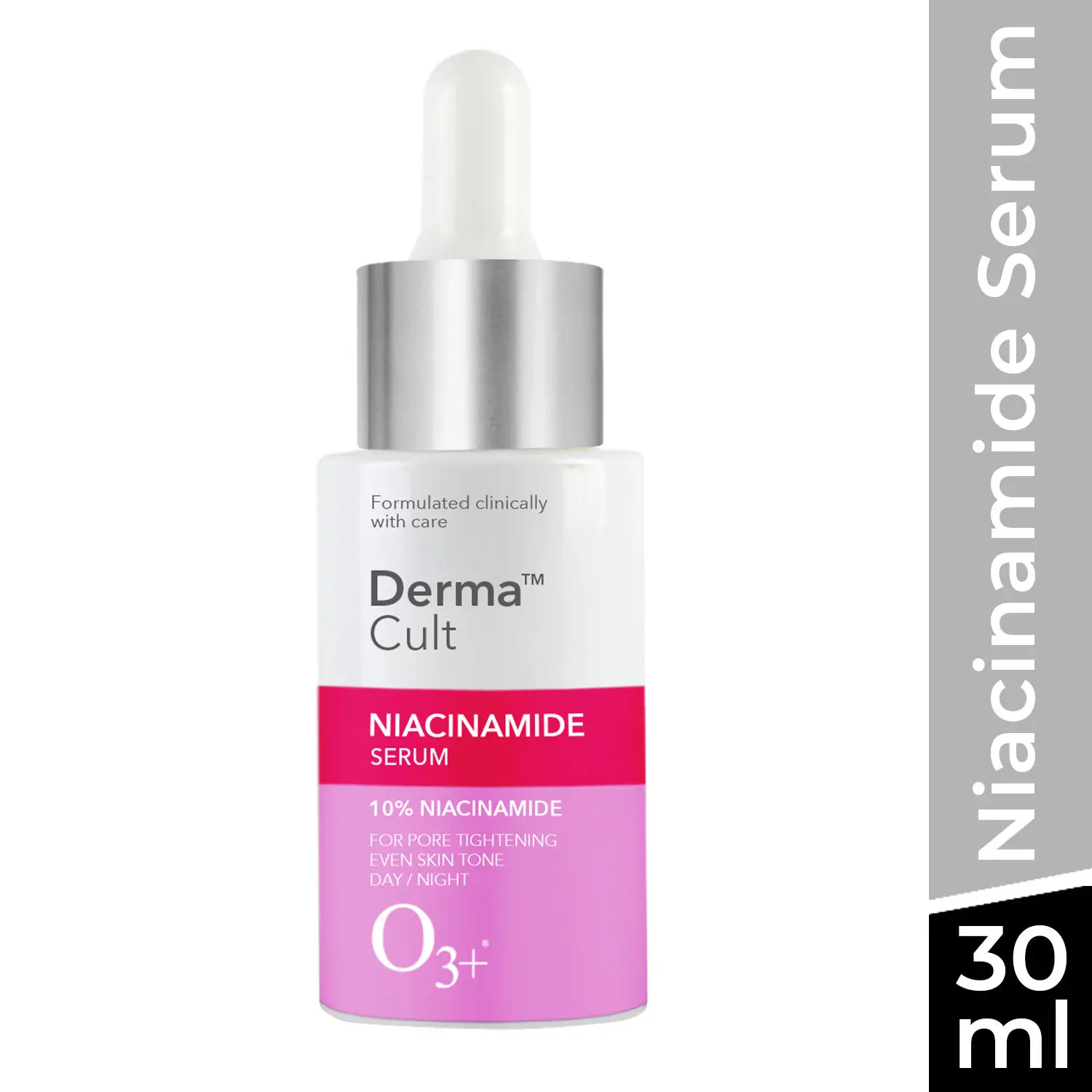 O3+ Derma Cult 10% Niacinamide Serum For Pore Tightening,Even Skin Tone (30ml)