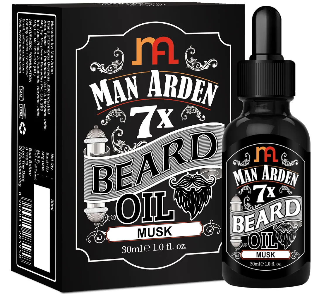 Man Arden 7X Musk Beard Oil