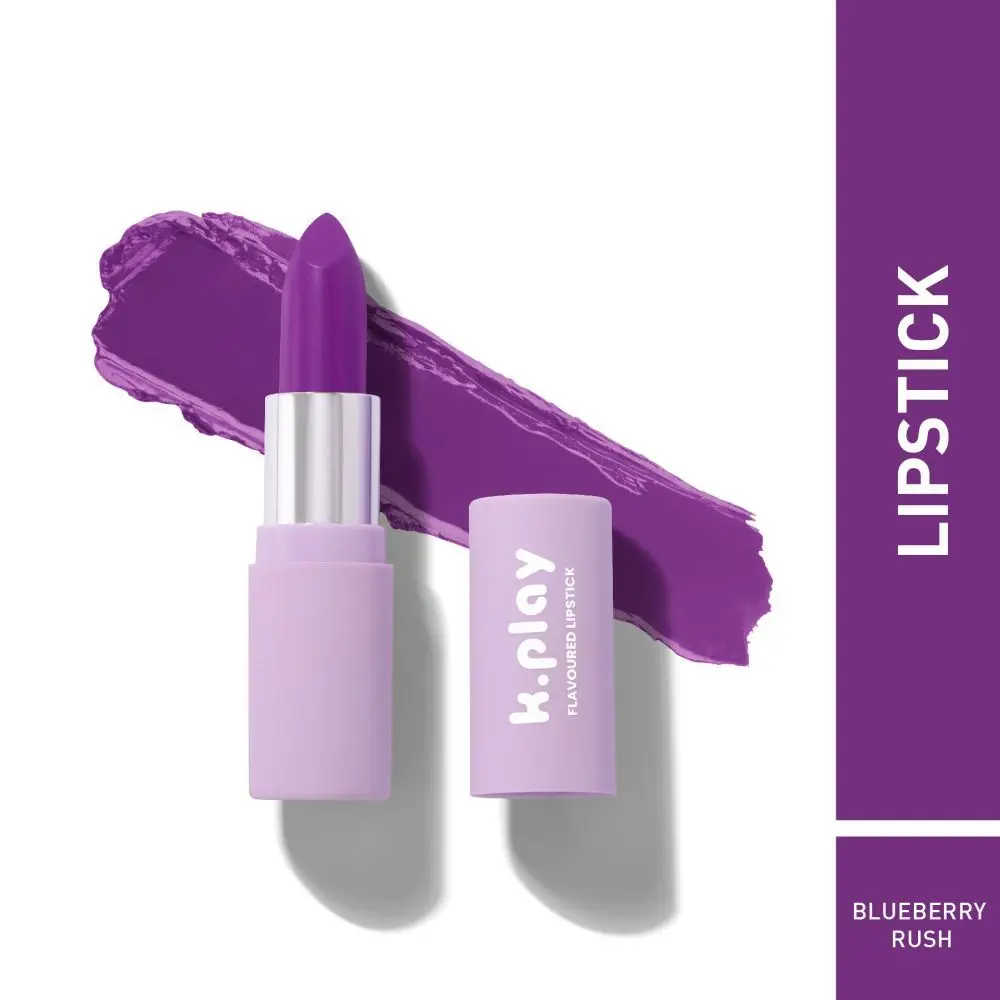 MyGlamm K.Play Flavoured Lipstick-Blueberry Rush-4.2gm