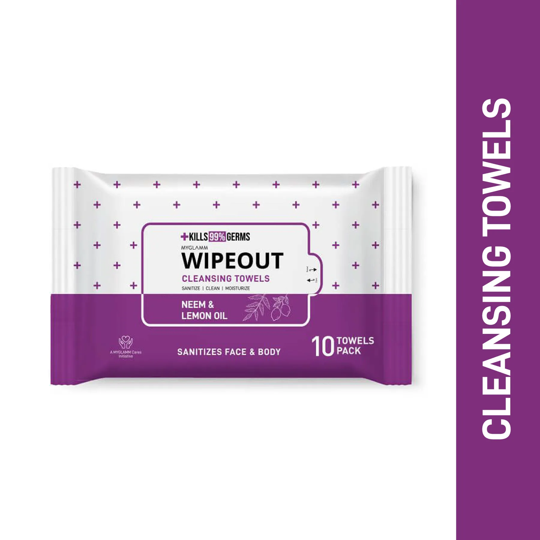 MyGlamm WIPEOUT Cleansing Towels