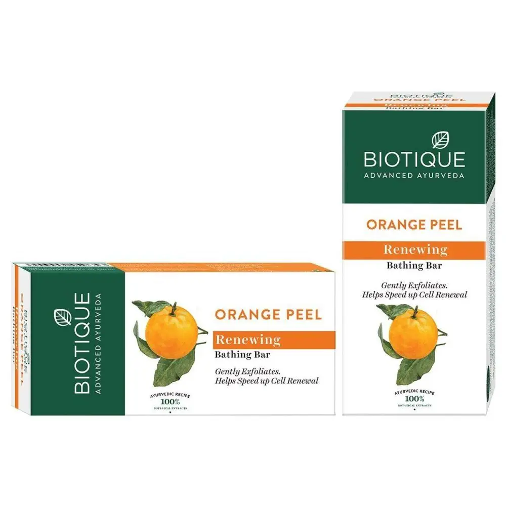 Biotique Orange Peel Renewing Bathing Bar 150g