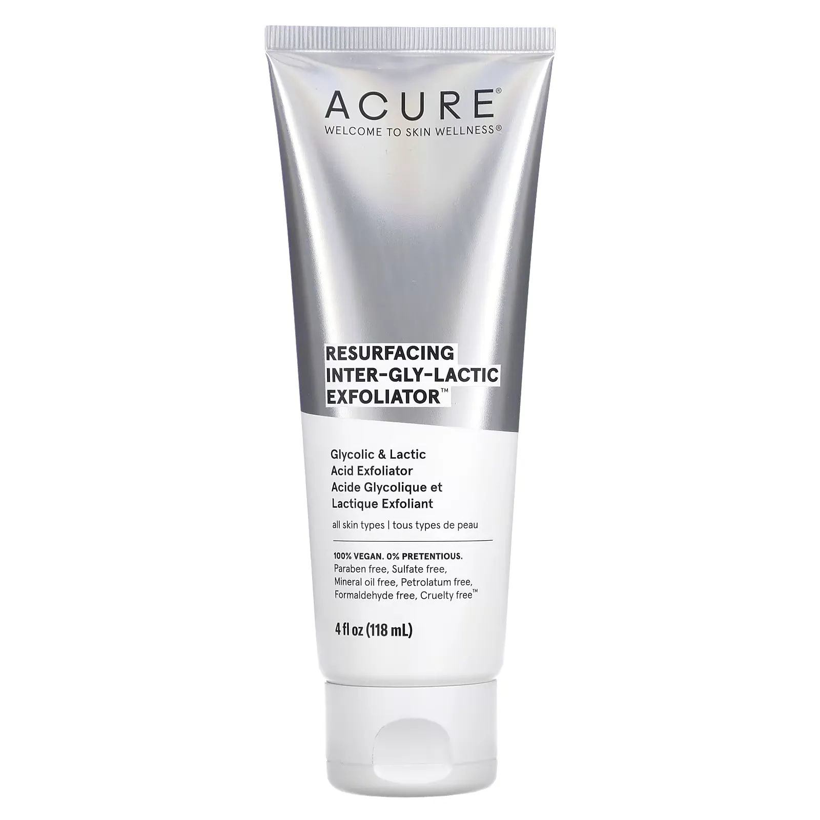 Resurfacing, Inter-Gly-Lactic Exfoliator, 4 fl oz (118 ml)