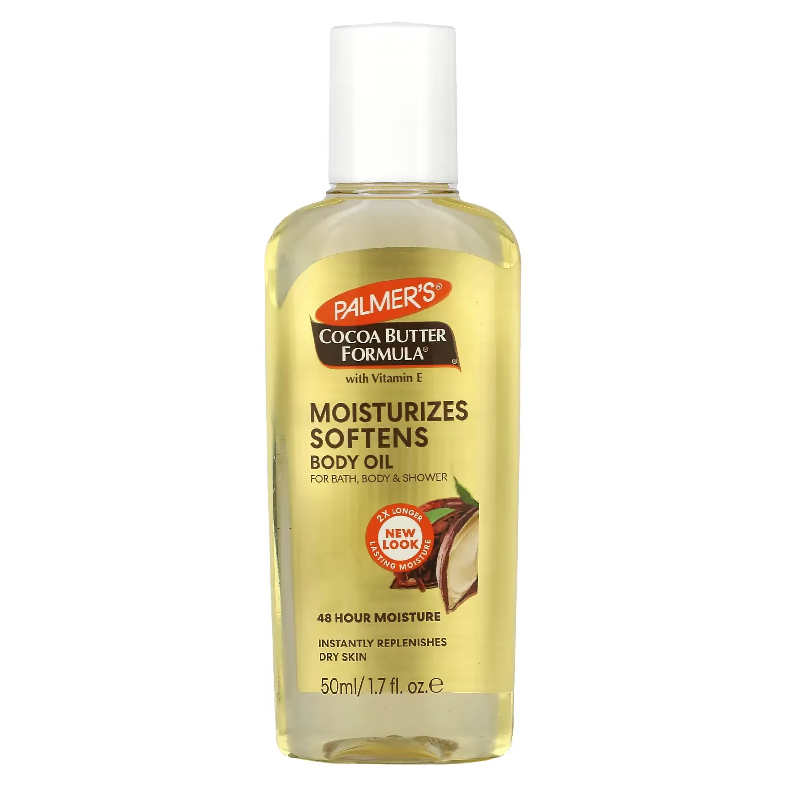 Cocoa Butter Formula with Vitamin E, Body Oil , 1.7 oz (50 ml)