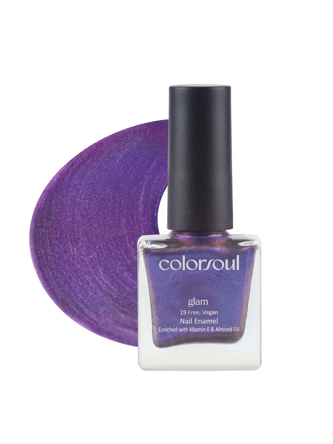 ColorSoul Glam Nail Enamel - Indigo Sky