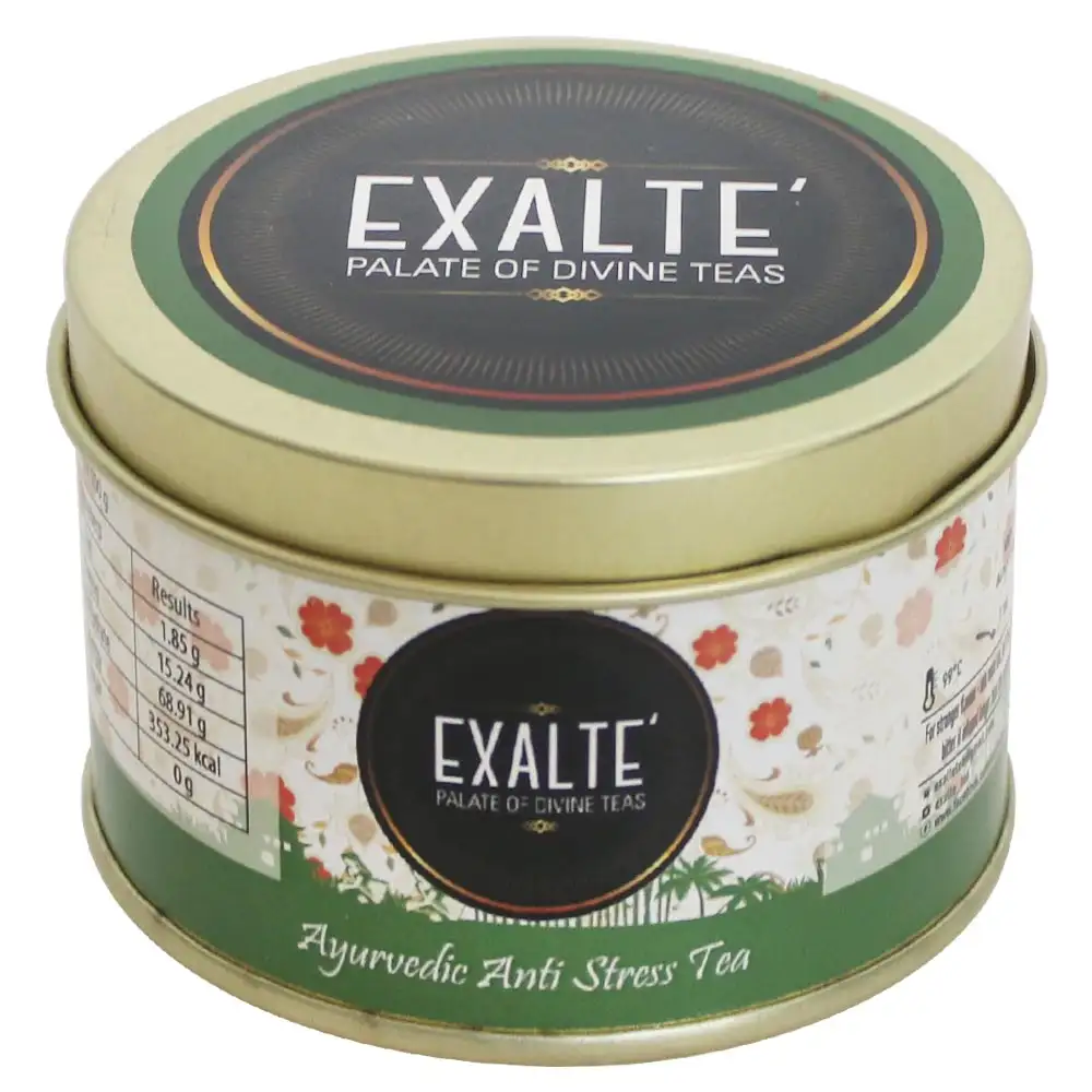 Exalte Ayurvedic Anti Stress Tea,  Natural  25 g