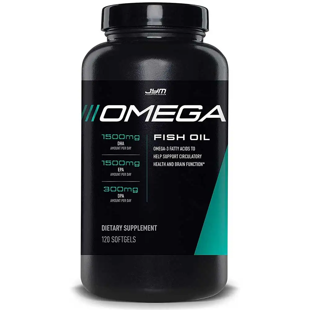 JYM Supplement Science Omega 3,  120 softgels