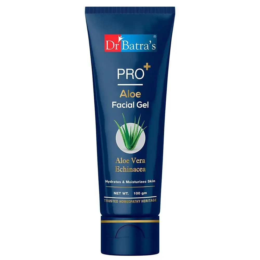 Dr Batra's Pro+ Aloe Facial Gel,  100 g  Hydrates & Moisturizes Skin