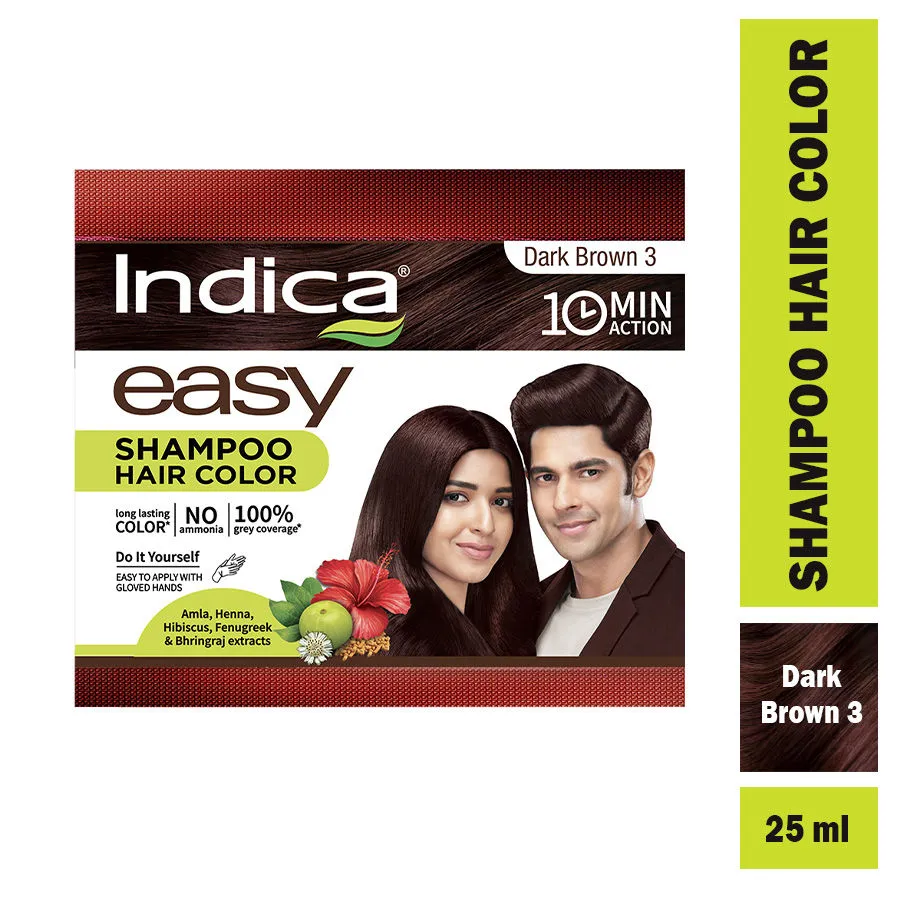 Indica Easy Hair Color Dark Brown