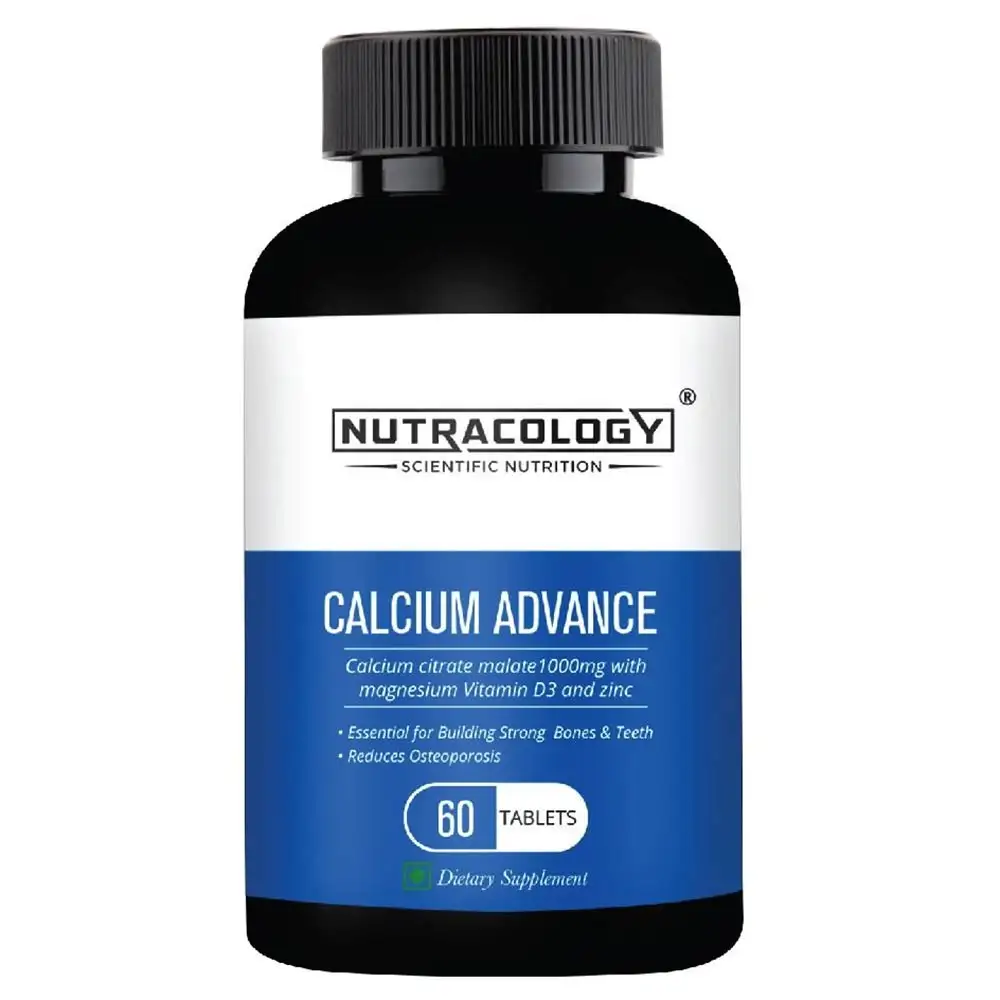 Nutracology Calcium Advance,  60 tablet(s)  Unflavoured