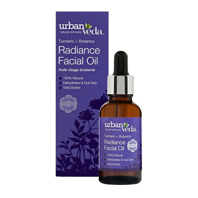 Urban Veda Radiance Turmeric+ Botanics Facial Oil