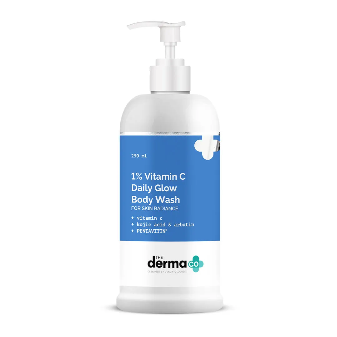 The Derma Co 1% Vitamin C Daily Glow Body Wash