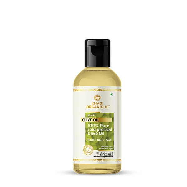 Khadi Organique Olive Oil 100% Cold Pressed Oil