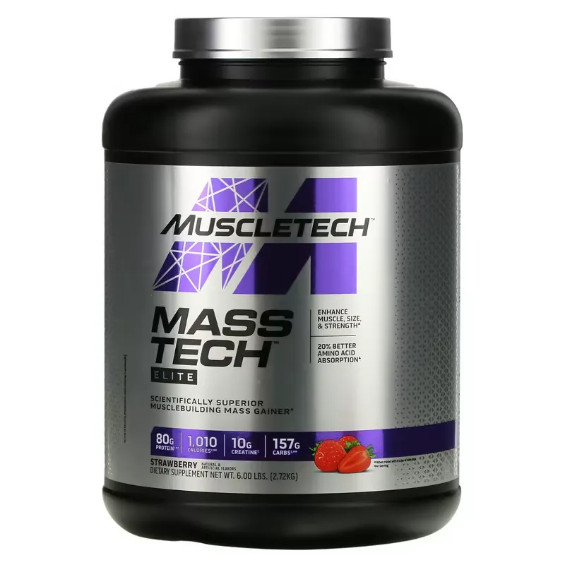 Mass Tech Elite, Strawberry, 6 lbs (2.72 kg)