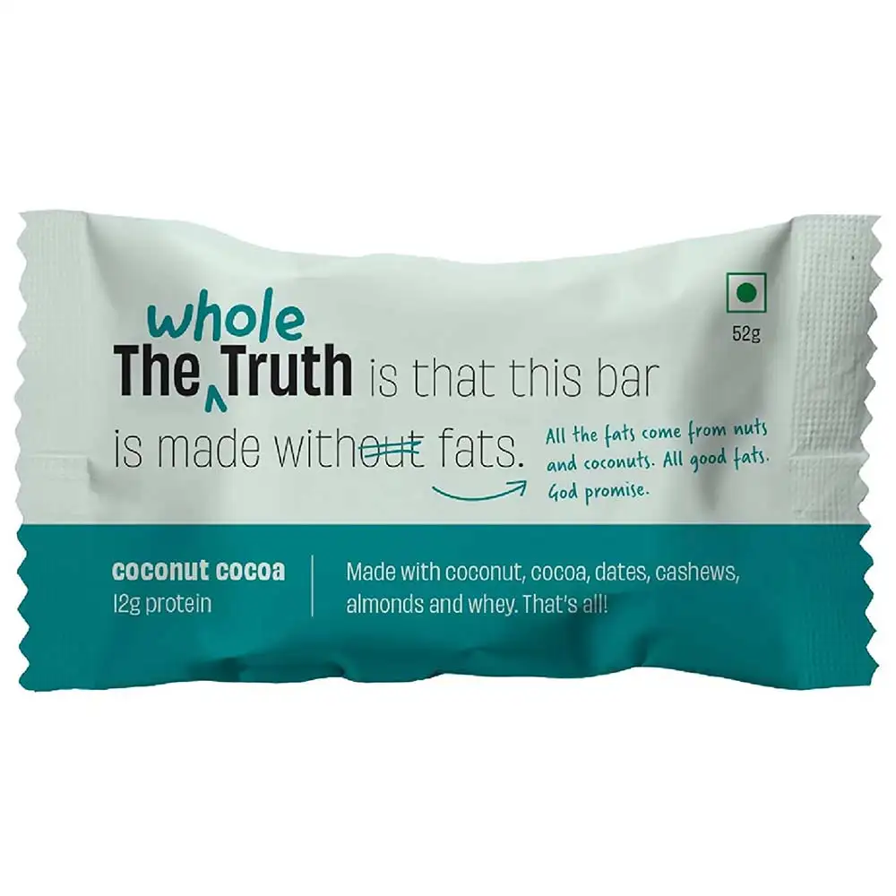 The Whole Truth Protein Bars,  6 bar(s)  Coconut Cocoa