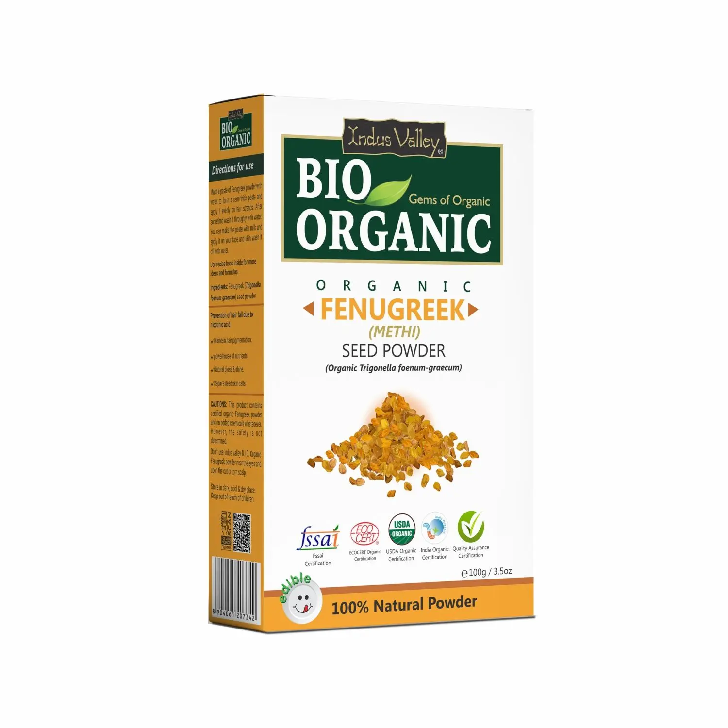 Indus valley bio organic fenugreek powder