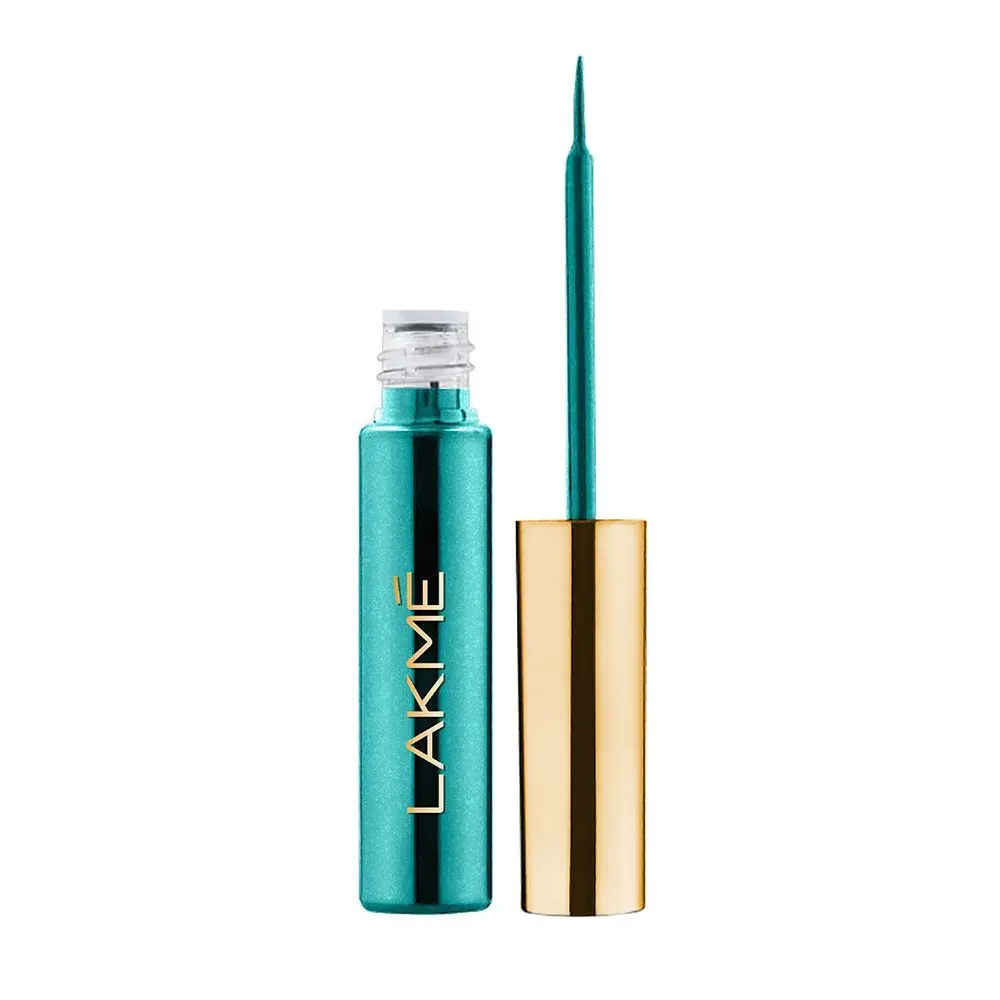 Lakme Glitterati Collection Shine Eyeliner Vibrant Azur 4.5ml