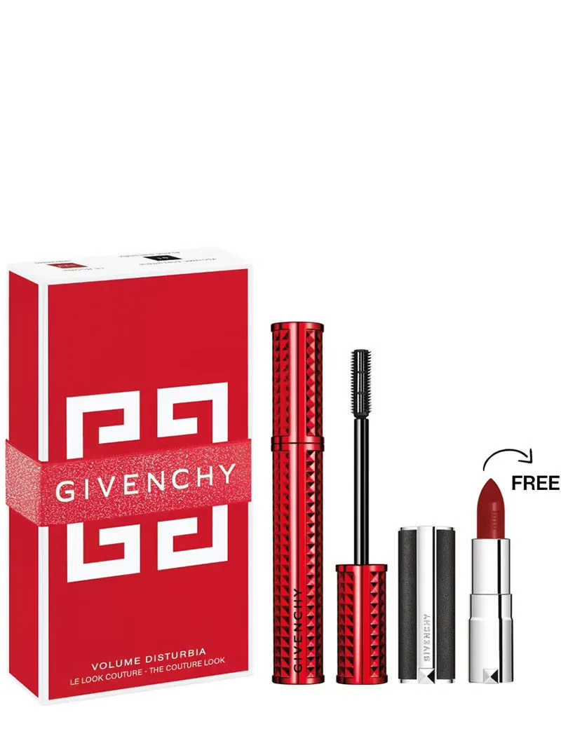 Givenchy Disturbia Mascara & Mini Le Rouge Gift Box (Free Mini Lipstick)