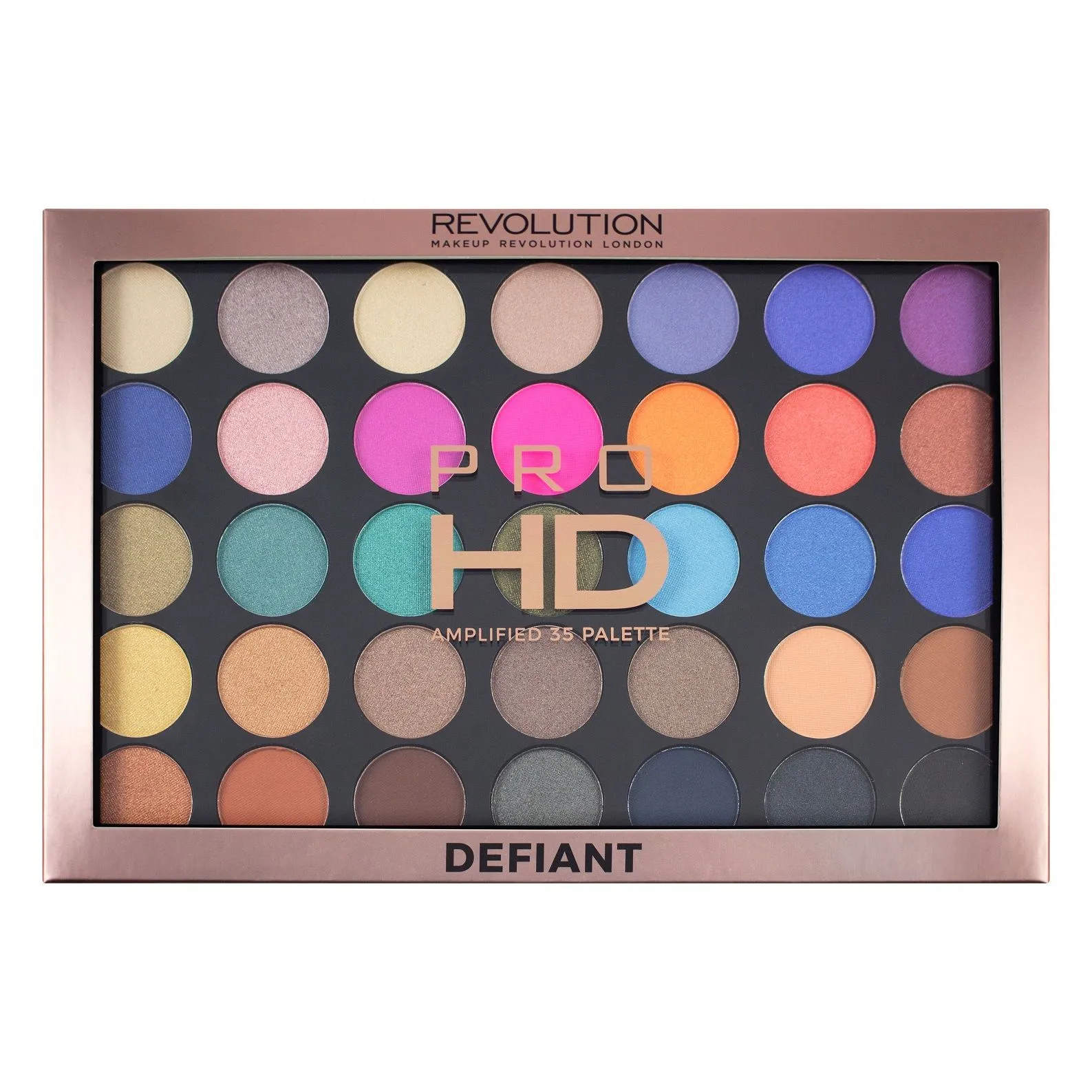 Makeup Revolution Pro Hd Amplified 35 Palette Defiant