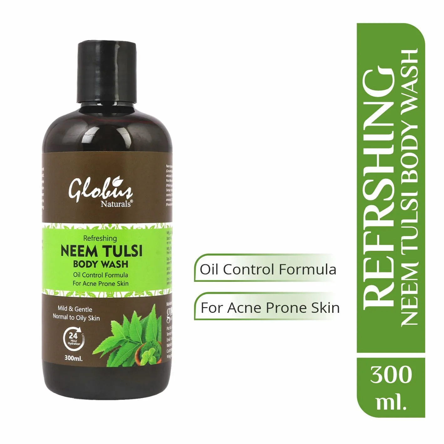 Globus Naturals Refreshing Neem Tulsi Body Wash