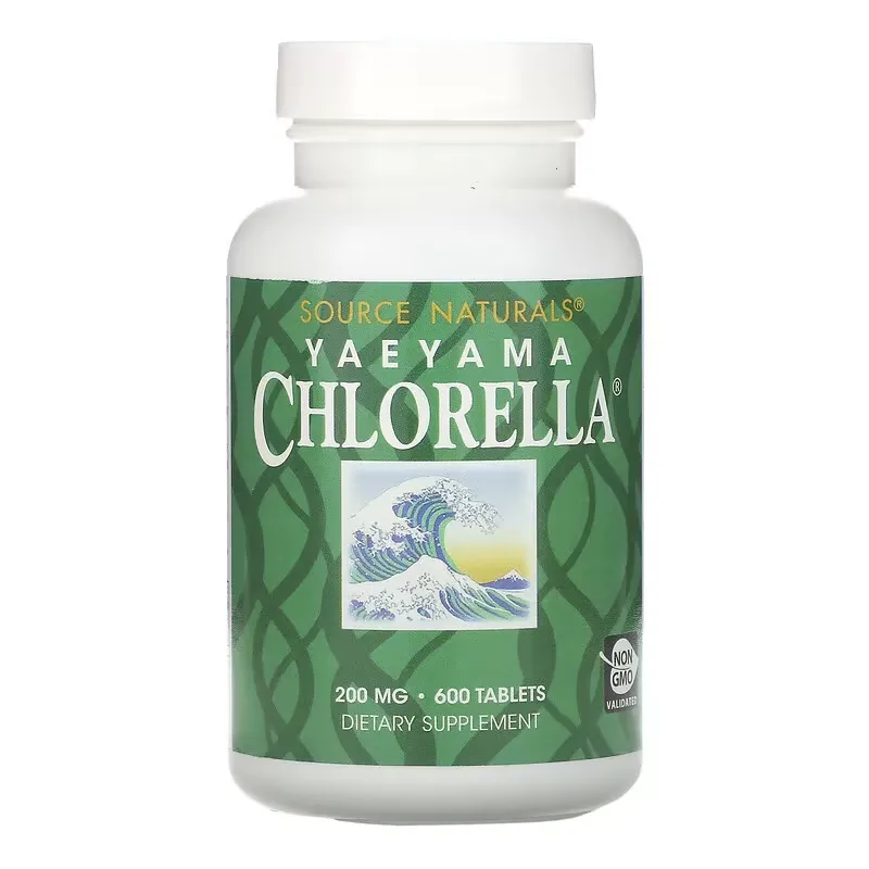 Yaeyama Chlorella, 200 mg, 600 Tablets