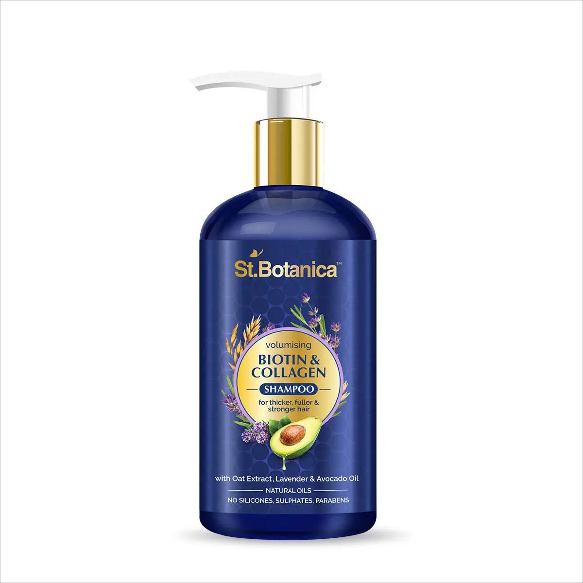 St.Botanica Biotin & Collagen Volumizing Shampoo (300 ml)