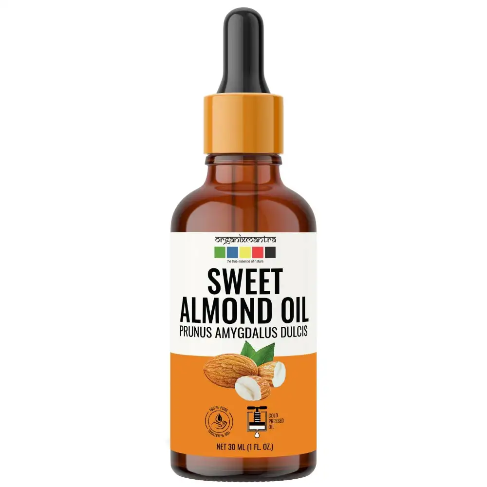 Organix Mantra Sweet Almond Oil,  30 ml