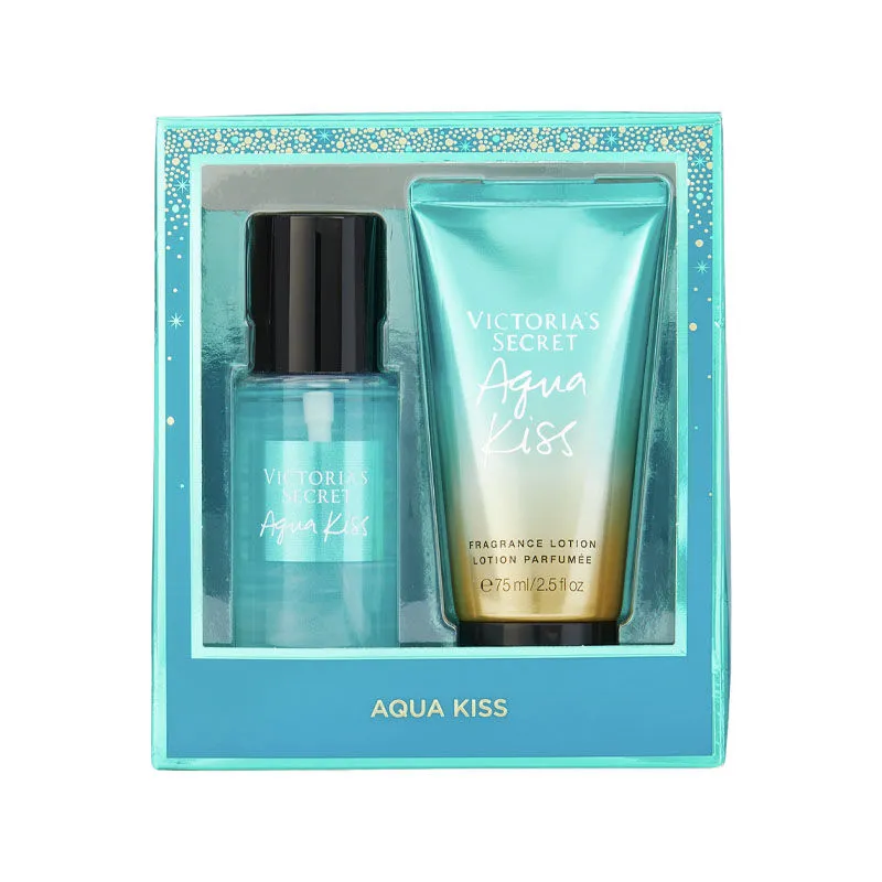 Victoria's Secret Aqua Kiss Mini Fragrance Duo Gift Set