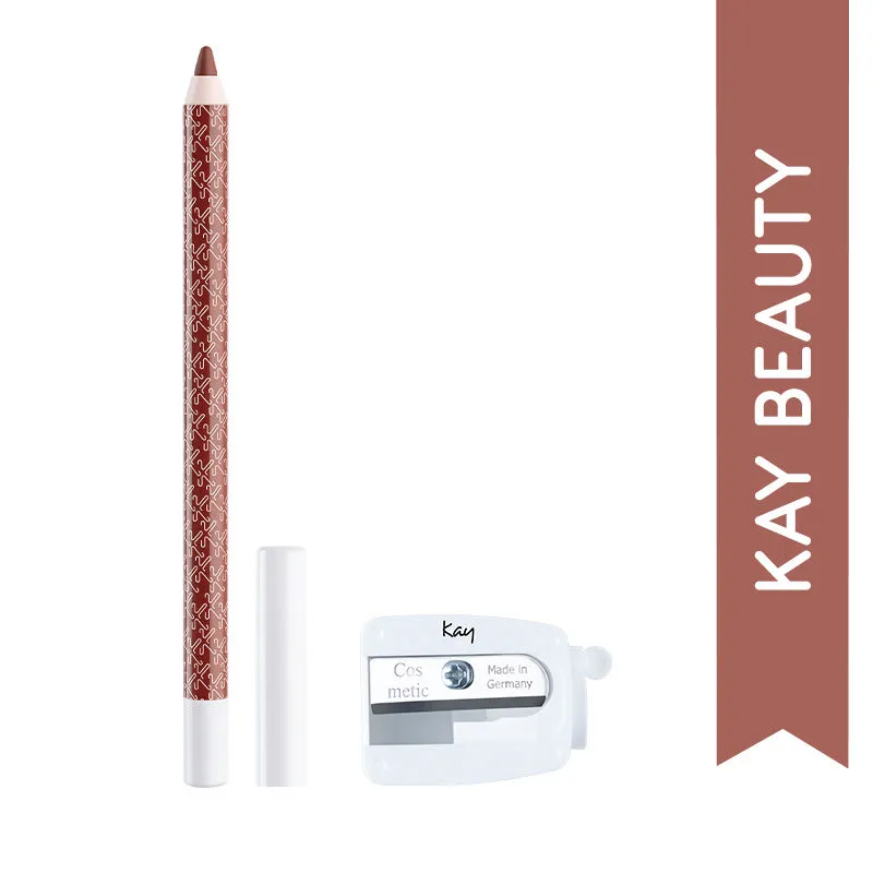 Kay Beauty Matte Action Lip Liner - Hype With Sharpener