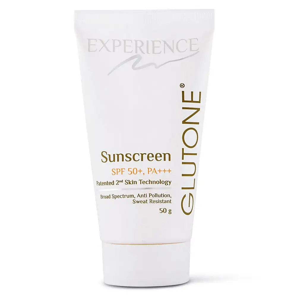 Glutone Sunscreen SPF 50  PA+++,  50 g  with Yeast Beta-Glucan