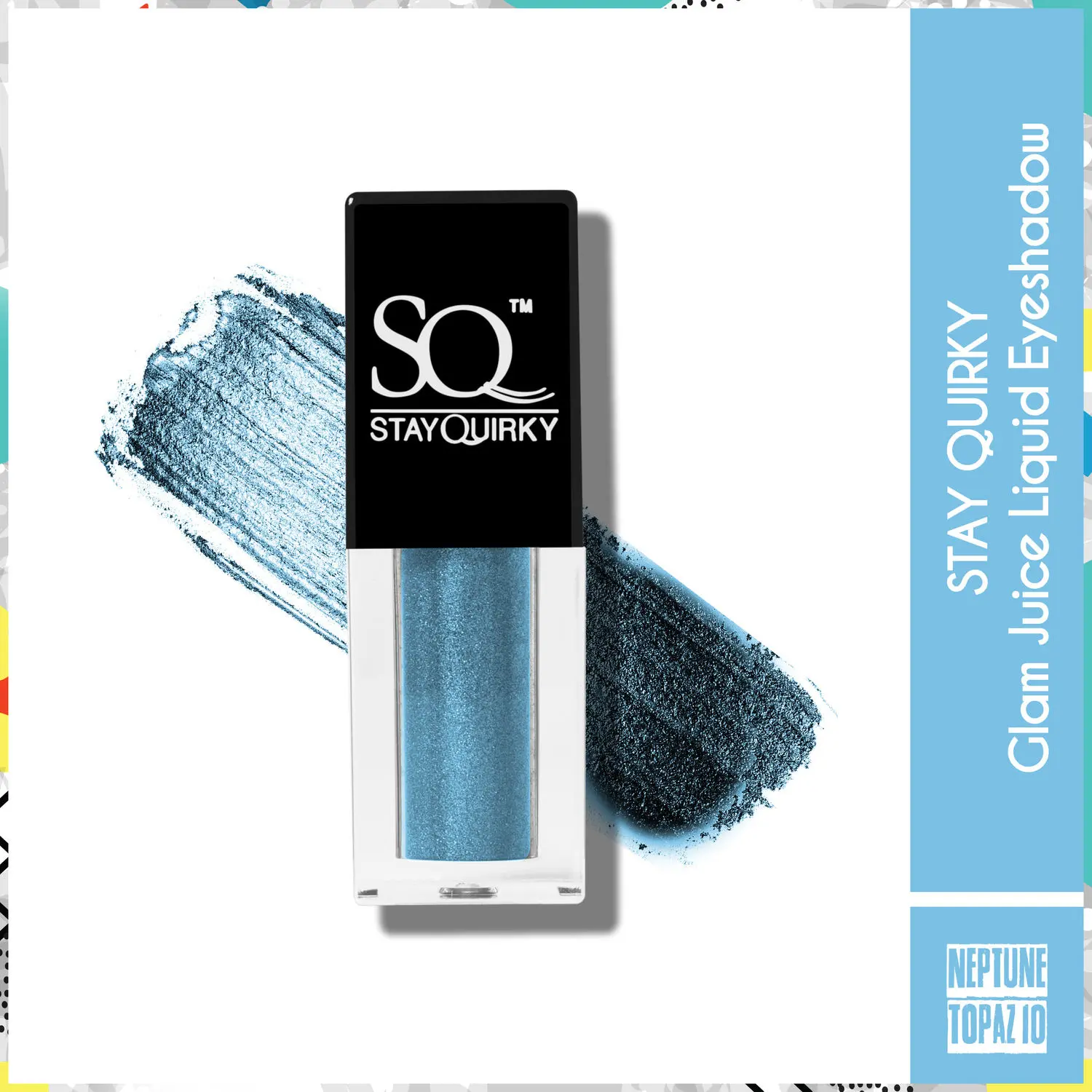 Stay Quirky Glam Juice Liquid Eyeshadow - Neptune Topaz 10 (2.6 ml)