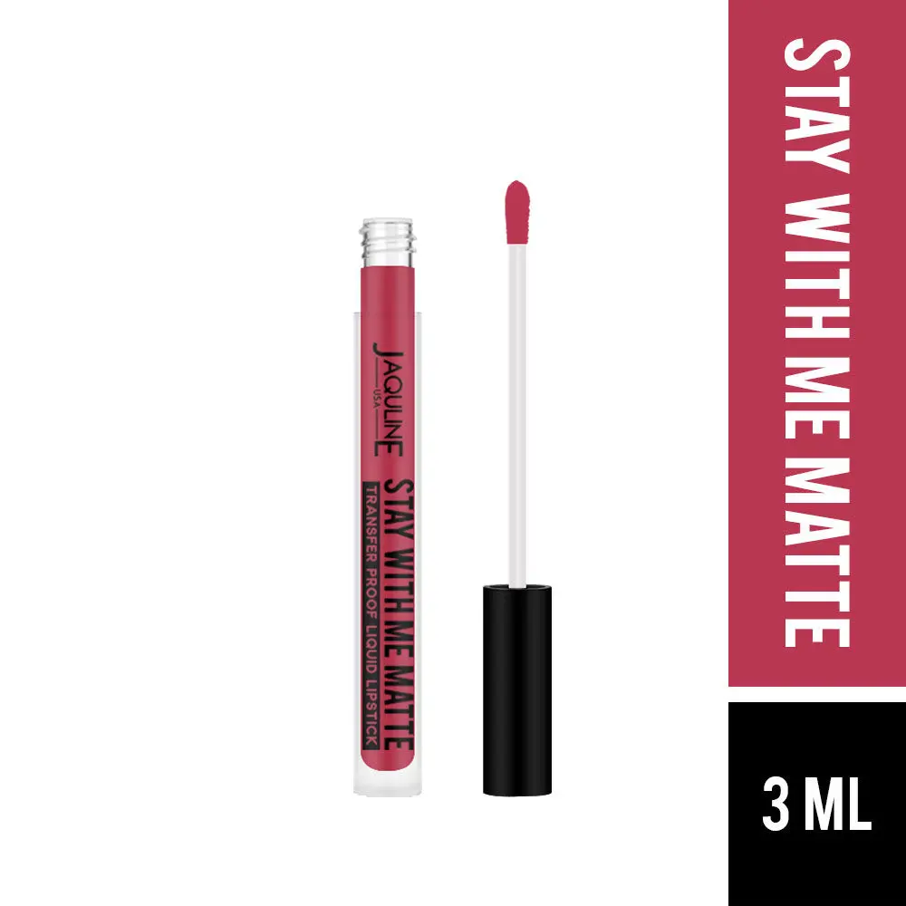 Jaquline USA Stay With Me Liquid Lipstick Fierce 3ml