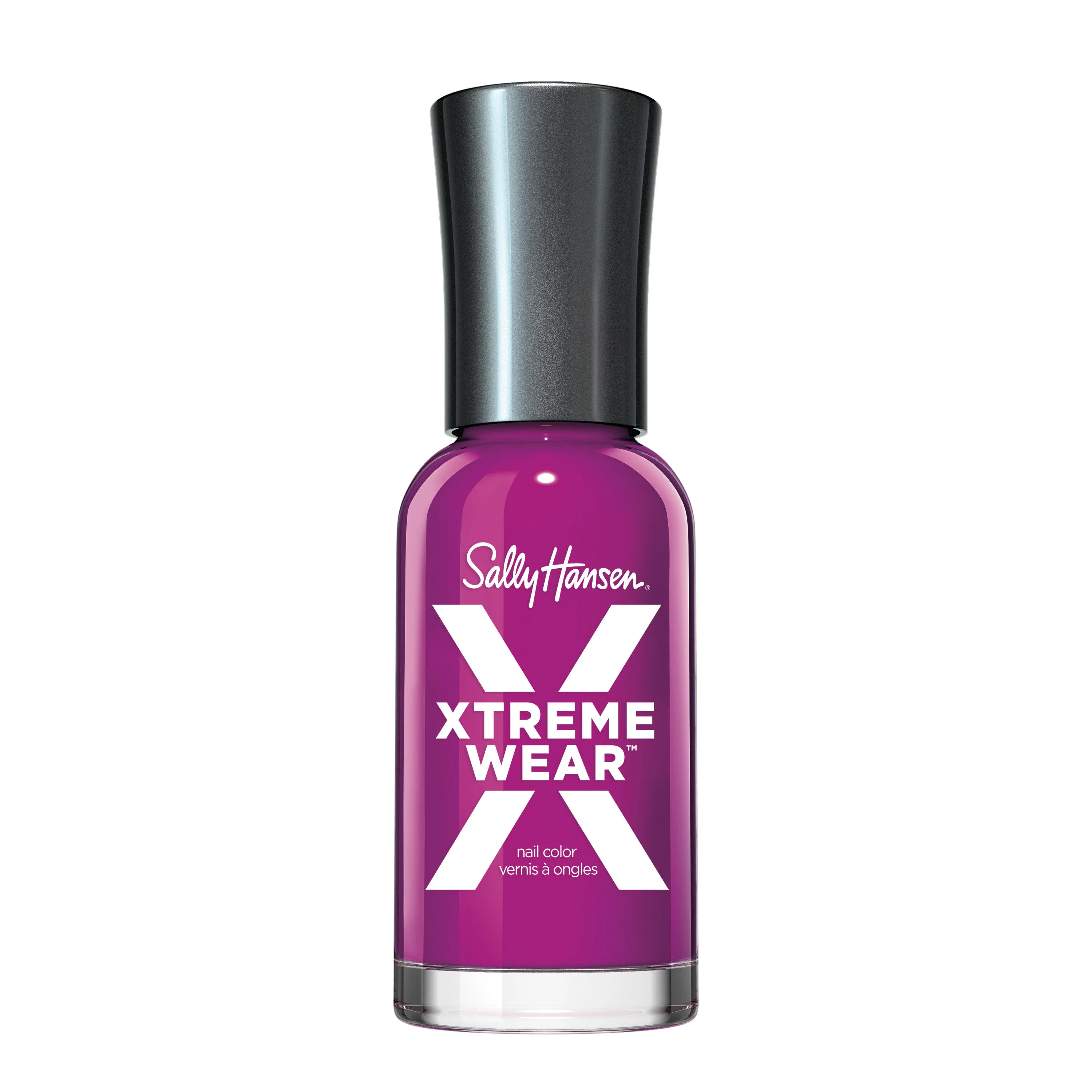 Sally Hansen Hard As Nails Extreme Wear Nail Color - Pep-plum