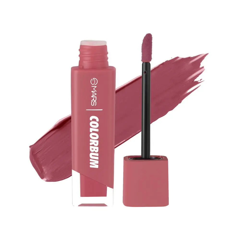 MARS Colorbum Liquid Matte Lipstick (13-Jaipuri Pink)(5.5 ml)