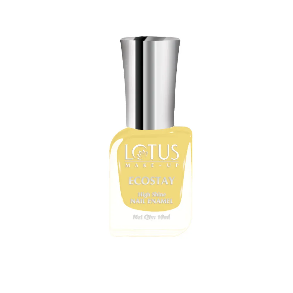 Lotus Make Up Ecostay Nail Enamel - Squeezy Lemon