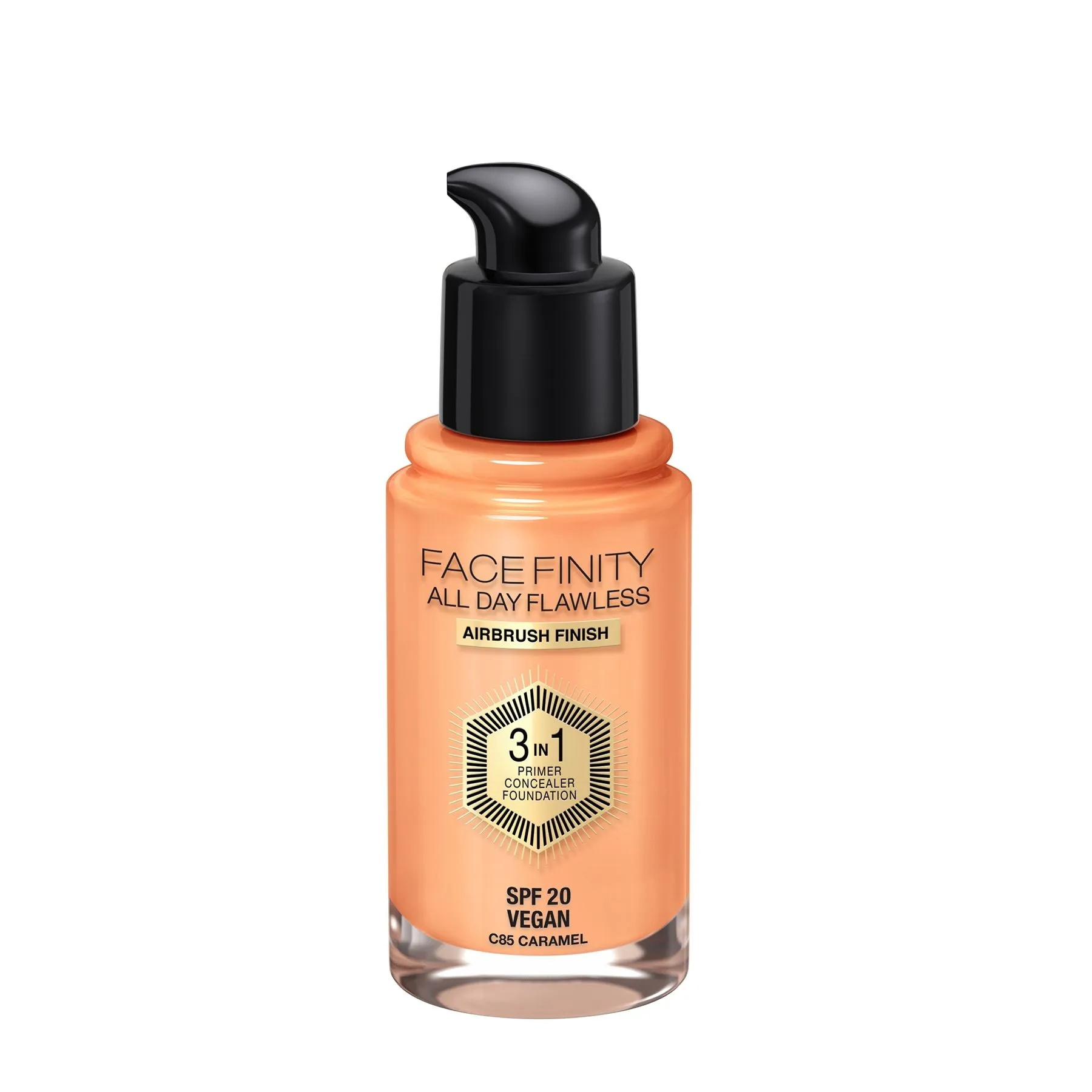 Max Factor Face Finity All Day Flawless 3 In 1 Foundation - Caramel