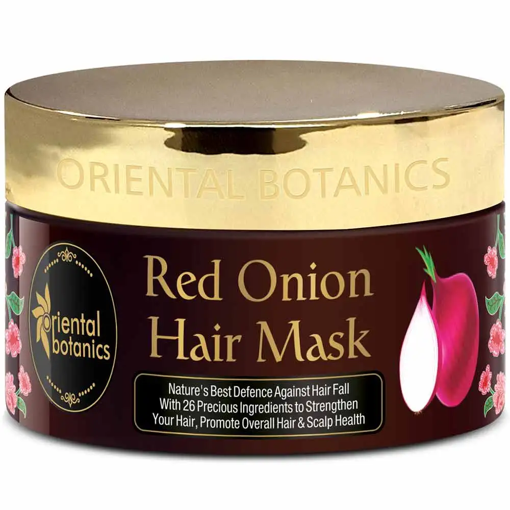 Oriental Botanics Red Onion Hair Mask,  200 ml  Promote Overall Hair & Scalp Health