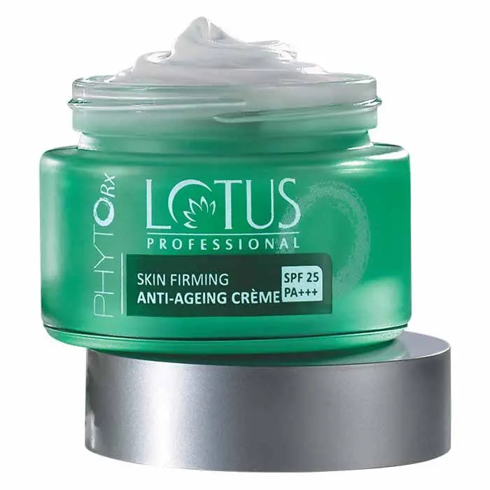 Lotus Professional PhytoRx Skin Firming Anti Ageing Cream | SPF 25 | Vitamin C | Collagen Booster | Preservative Free | 50g