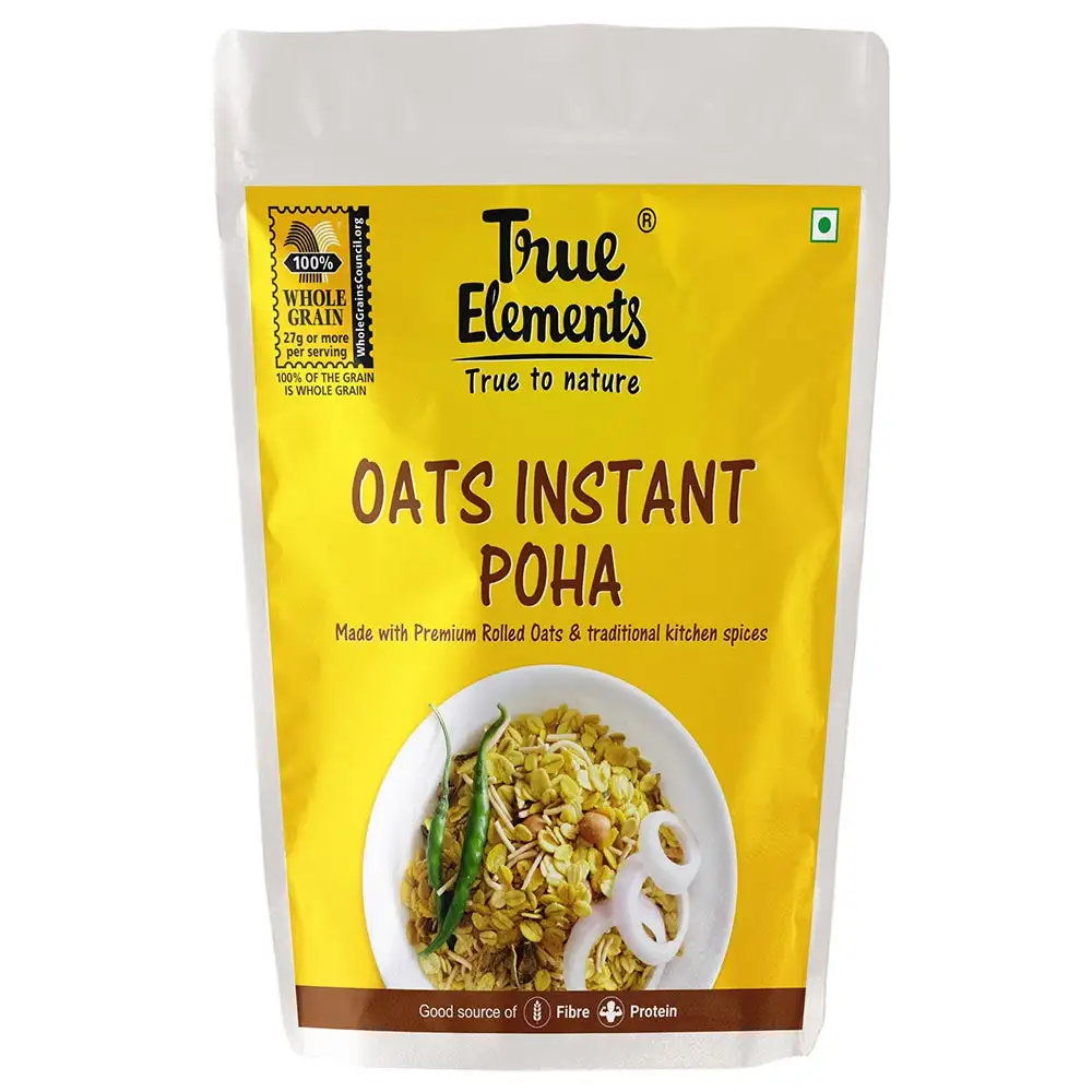 True Elements Oats Instant Poha,  Unflavoured  0.5 kg