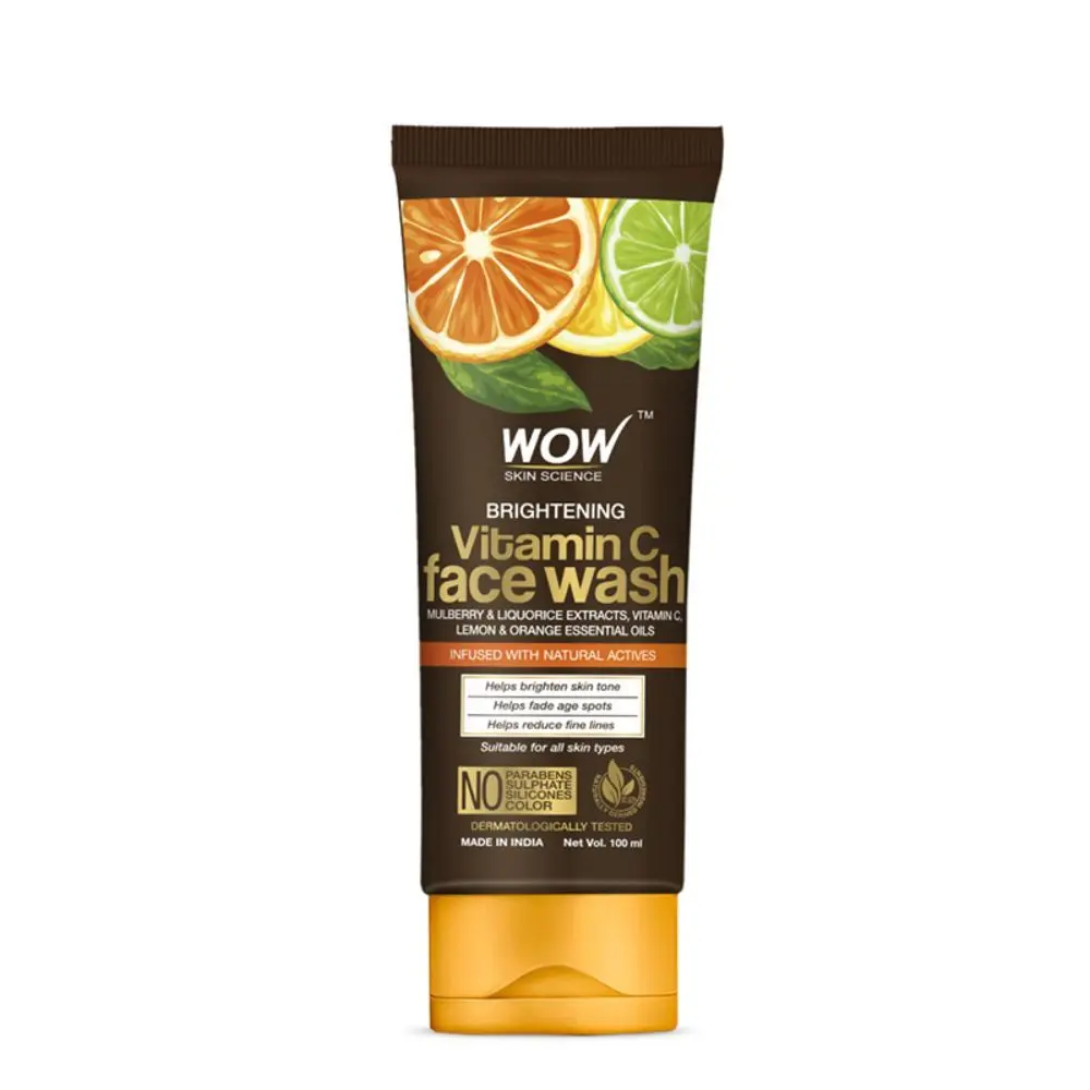 WOW Skin Science Brightening Vitamin C Face Wash (100 ml)