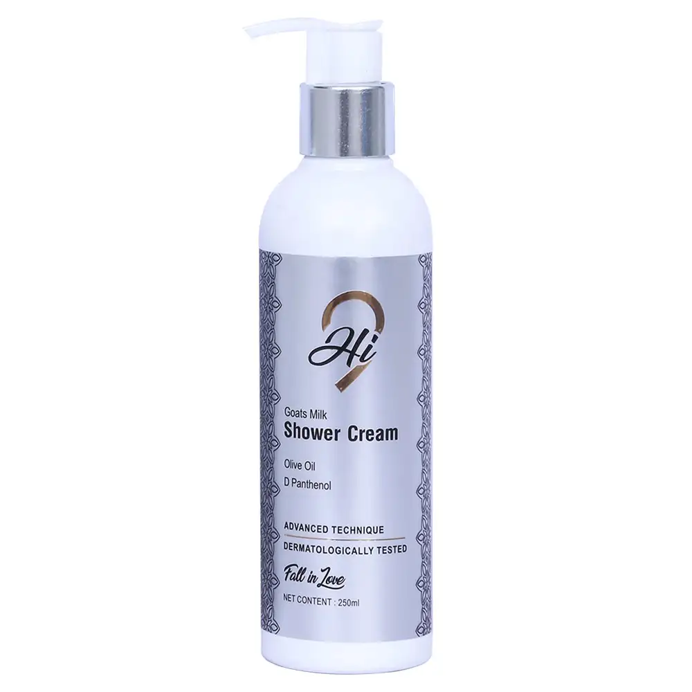 Hi9 Goat Milk shower Cream,  250 ml  for All Types of Skin