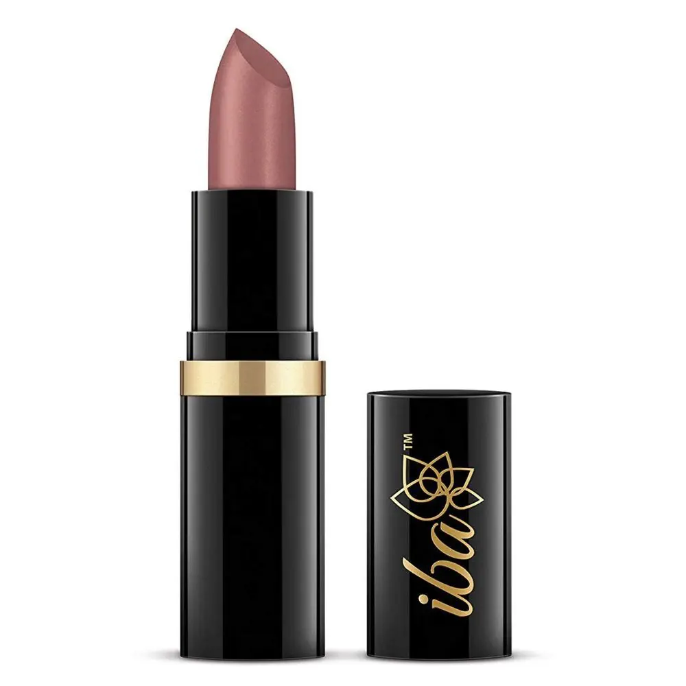 Iba Pure Lips Moisturizing Lipstick Shade A45 Glossy Natural, 4g |Vitamin E |  Vegan & Cruelty Free