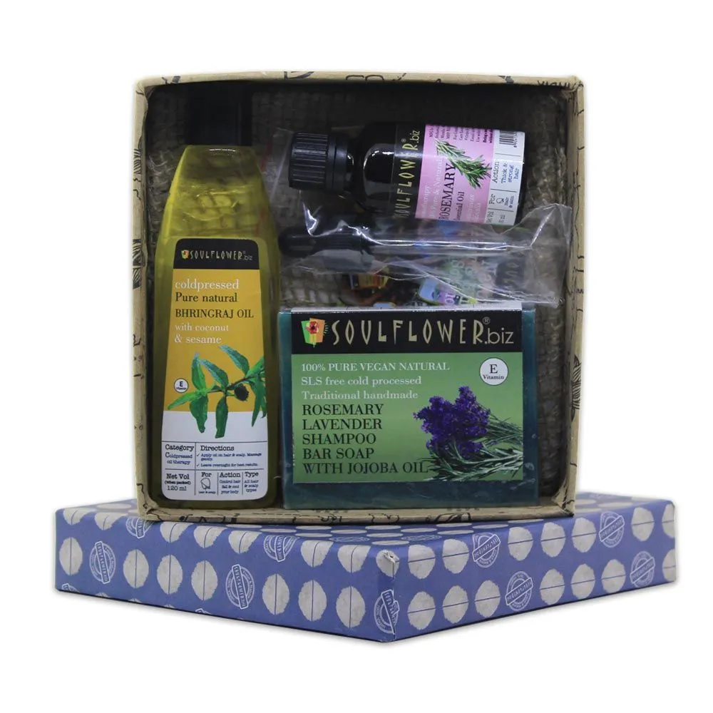 Soulflower Hair Growth & Hair Fall Control Gift Set