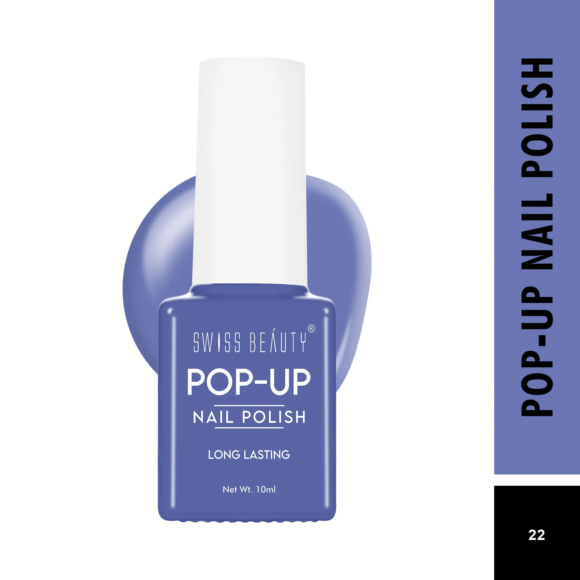 Swiss Beauty Pop UP Nail Polish - Shade-22