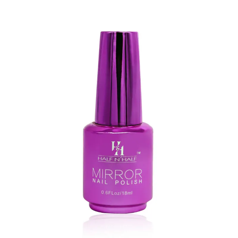 Half N Half Mirror Nail Polish - Magenta