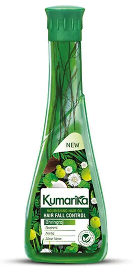 Kumarika, Hair Oil, Hair Fall Control, Non Sticky, Silky Smooth And Strong Hair, For Men And Women