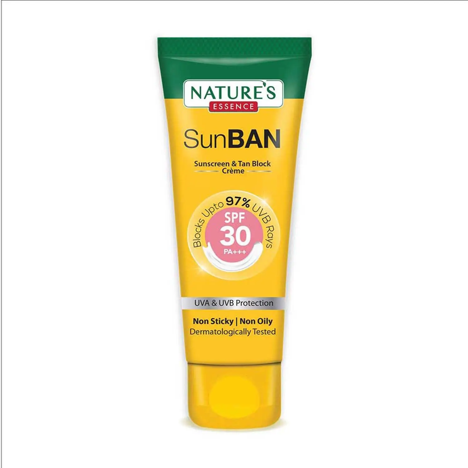 Nature's Essence SunBan SPF 30 PA+++ Sunscreen & Tan Block Creme (120 ml)